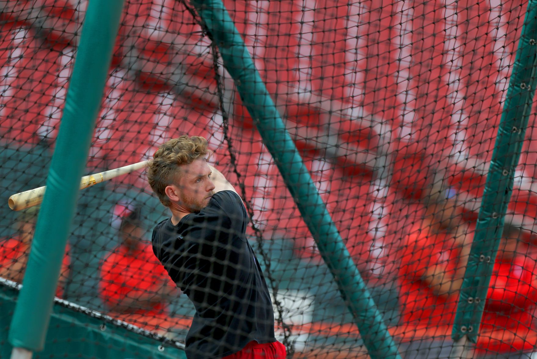 Cards workout before Game 3 curtailed by rain